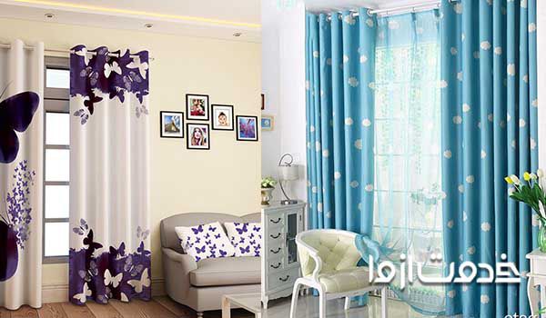 مدل پرده ای جدید اتاق خواب 2016 , 2017